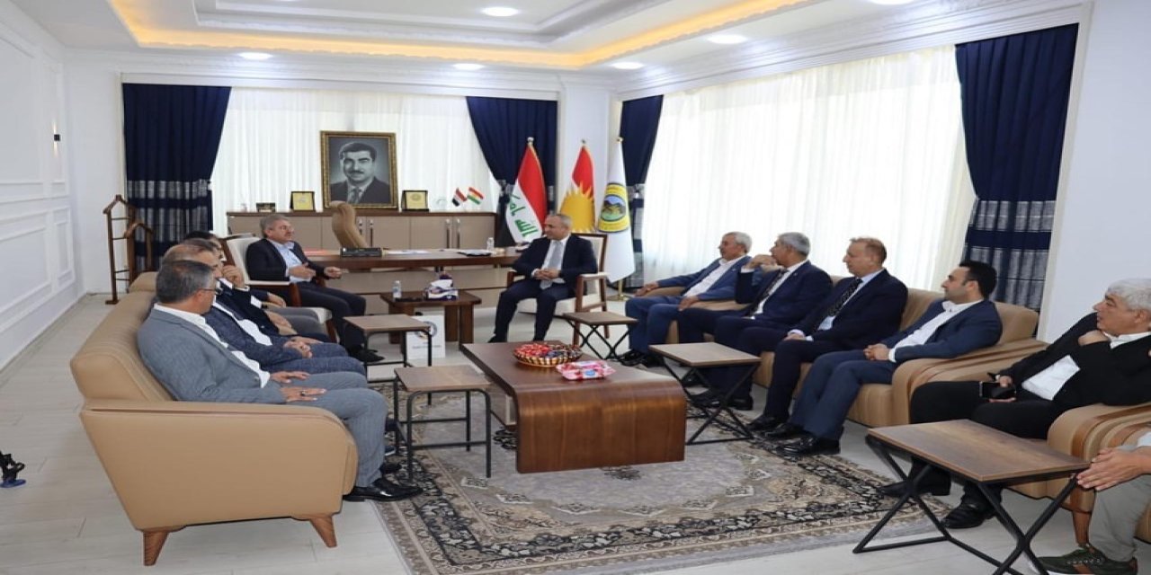 Şırnak Heyeti'nden Duhok/Zaho Ticaret ve Sanayi Odası'na Önemli Ziyaret