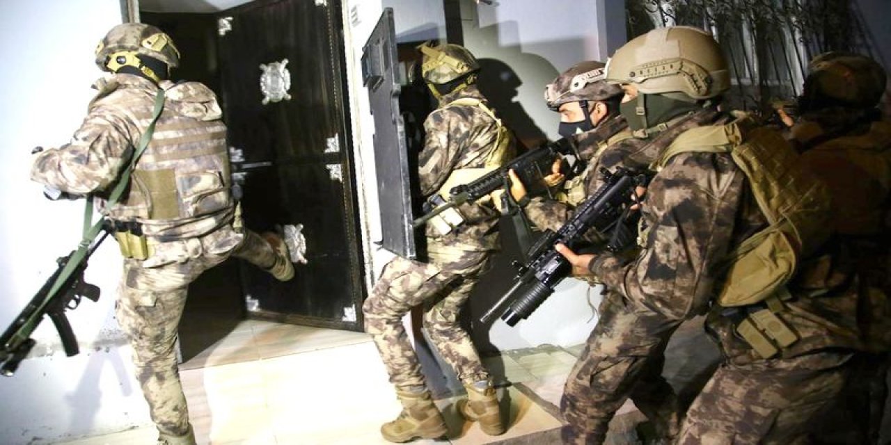Şırnak dahil 36 İlde Örgüt yapılanmasına “Gürz-8” operasyonu