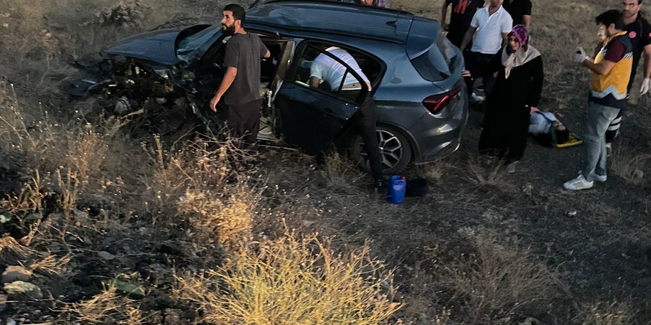 Elazığ'da korkunç kaza: 8 Yaralı