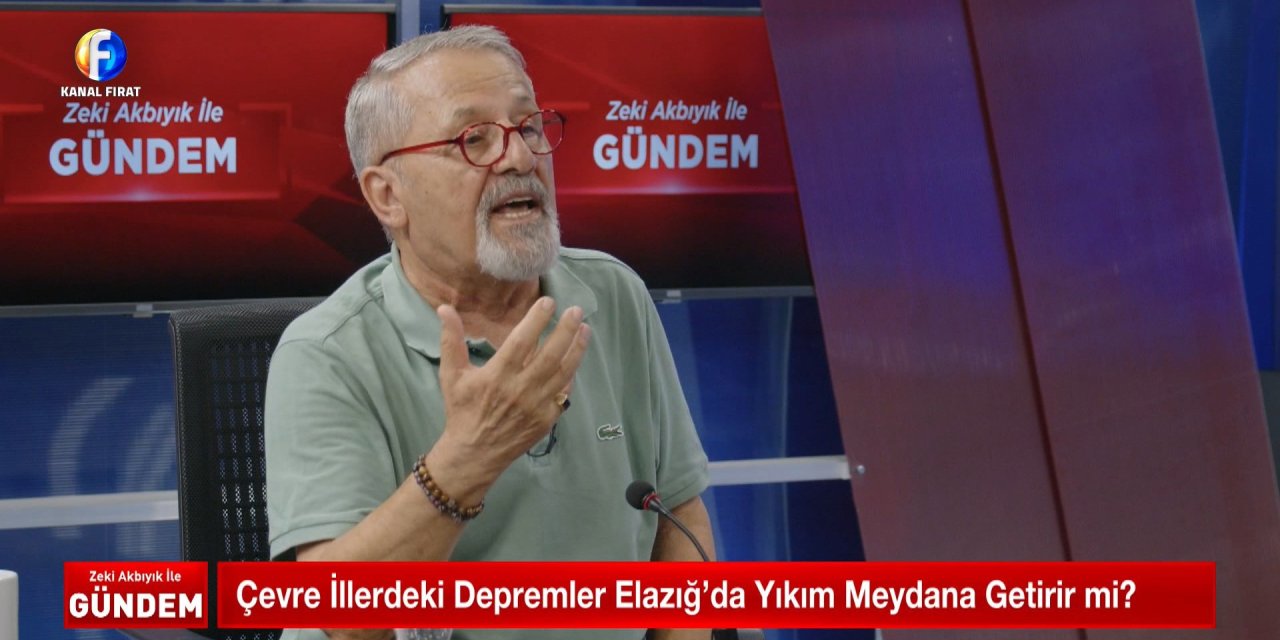 Prof. Dr. Naci Görür,  bir kez daha“eli kulağında” diyerek  deprem için uyardı