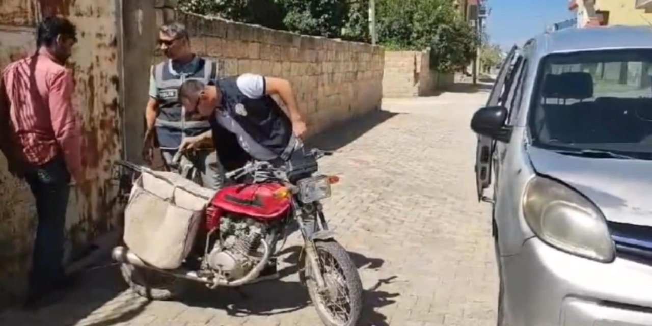 Şanlıurfa'da 56 çalıntı motosiklet ele geçirildi