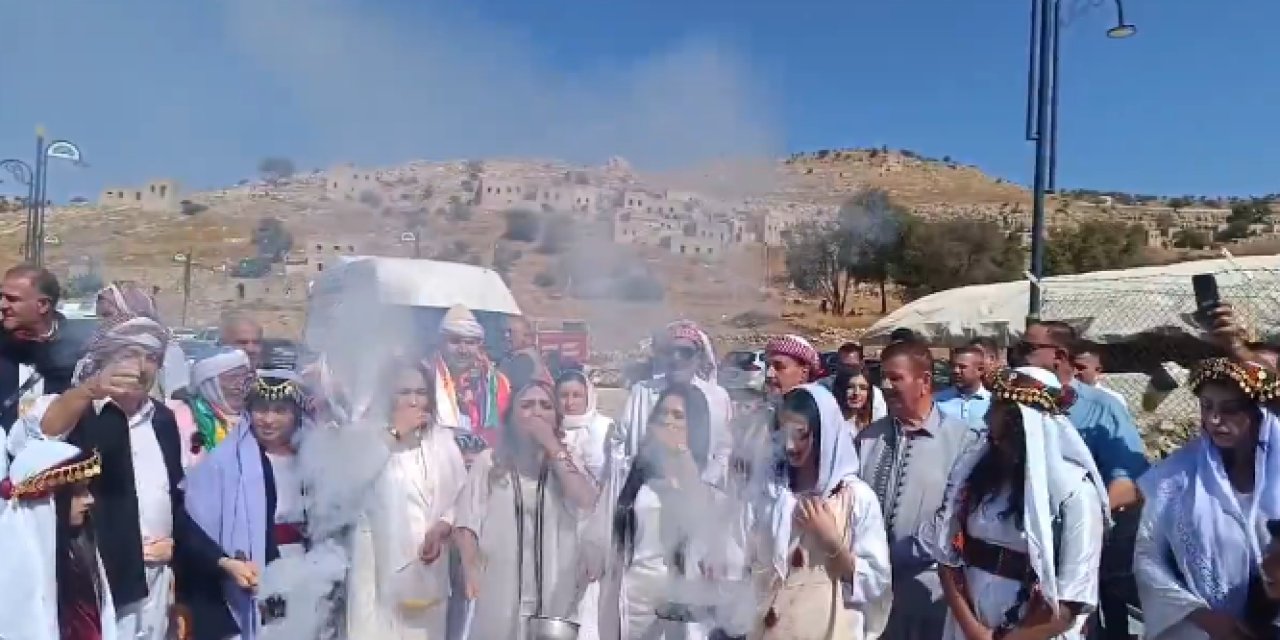 Şırnak'ta Ezidiler Cema Bayramı'nı Kutladı