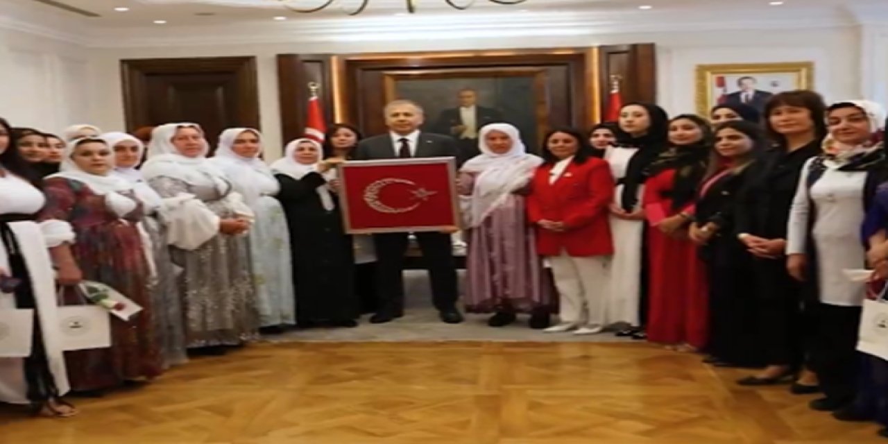 İçişleri Bakanı Yerlikaya  Şırnaklı kadınları bakanlıkta ağırladı