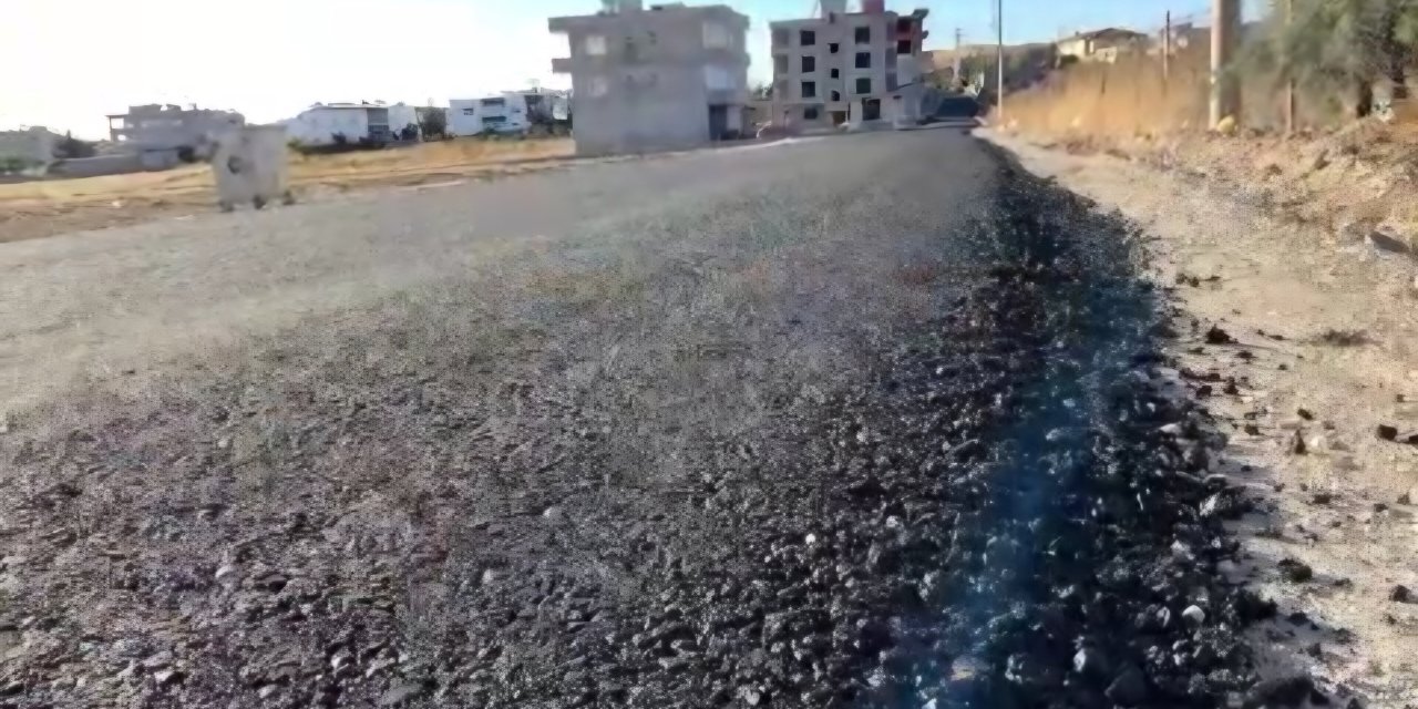 Siirt'te köy yolları asfaltlandı