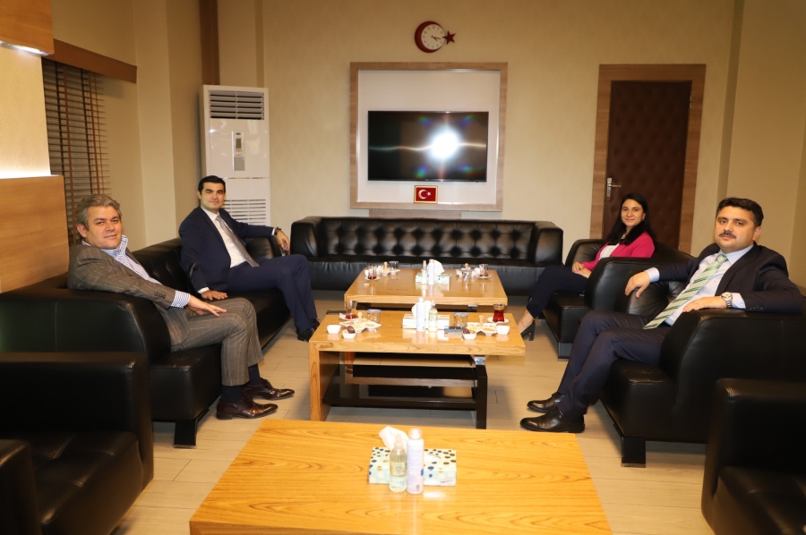Cizre Adliyesi Başsavcısı ve Komisyon Başkanı’nından Kaymakam Tunç’a Ziyaret