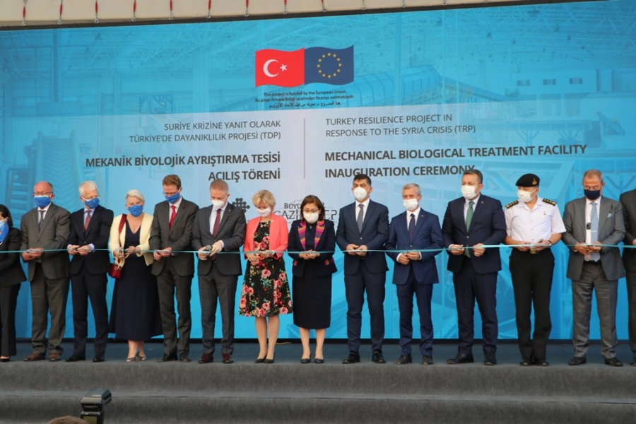 15 ÜLKENİN BÜYÜKELÇİSİ GAZİANTEP’TE TESİS AÇILIŞINA KATILDI
