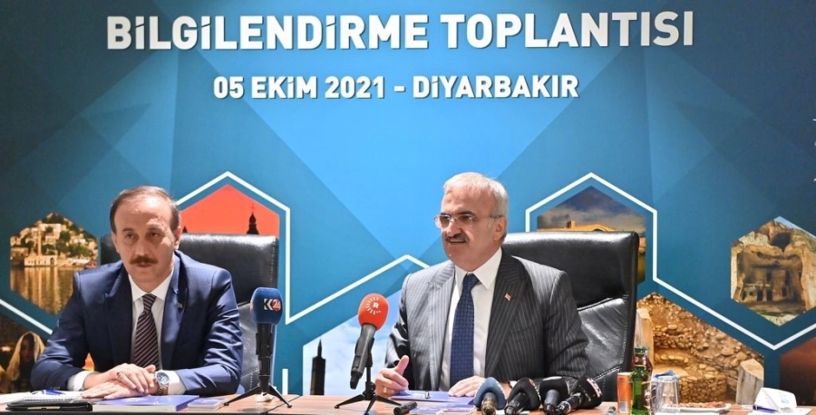 KARACADAĞ JEOPARK UNESCO BAŞVURUSU BİLGİLENDİRME TOPLANTISI YAPILDI