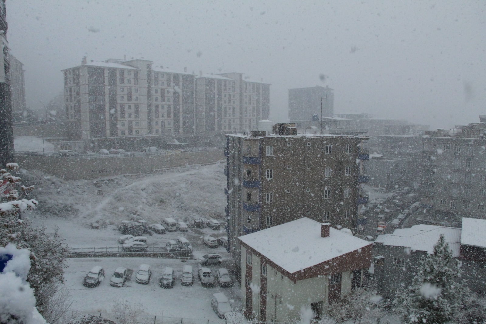 Şırnak'ta kar yağışı 1 belde ile 7 köy yolu ulaşıma kapattı