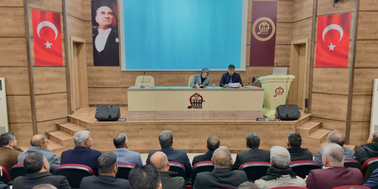 Siirt köylerinde gerçekleştirilecek yatırımın bütçesi onaylandı