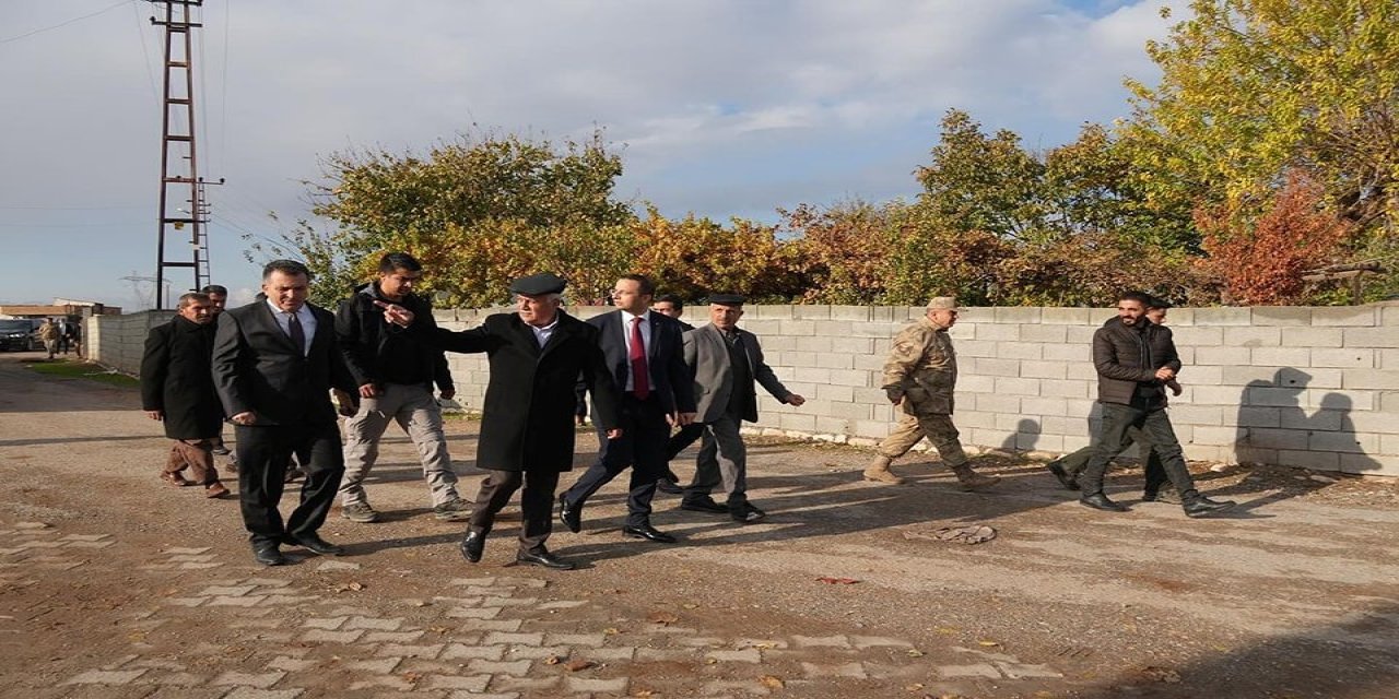 Cizre Kaymakamı, Köylerde incelemelerde bulundu
