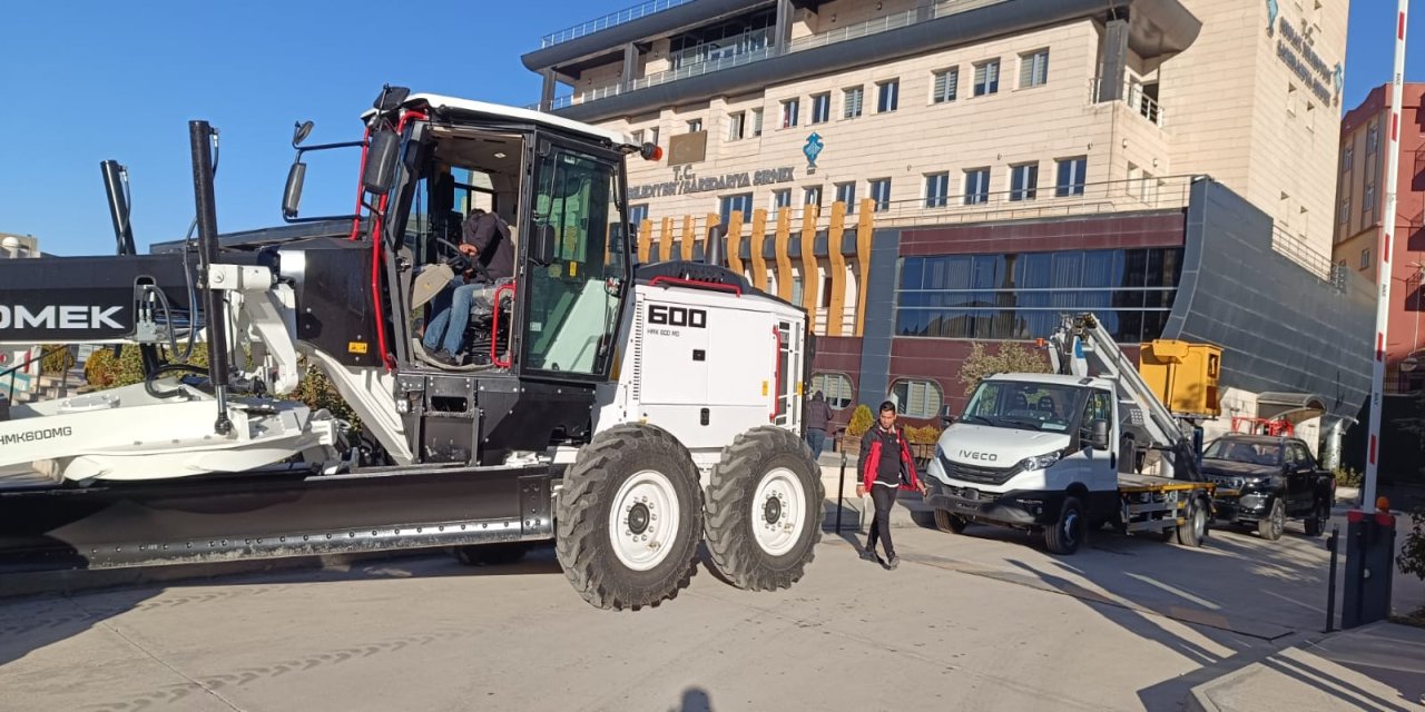 Şırnak Belediyesi'nden yeni araç takviyesi!
