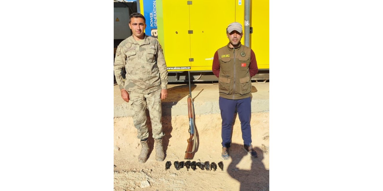 Şırnak’ta kaçak avlanmaya 57 bin TL Para cezası