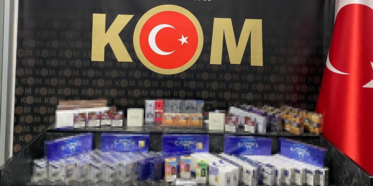 Şırnak'ta çok sayıda gümrük kaçağı ürün ele geçirildi: 1 tutuklama
