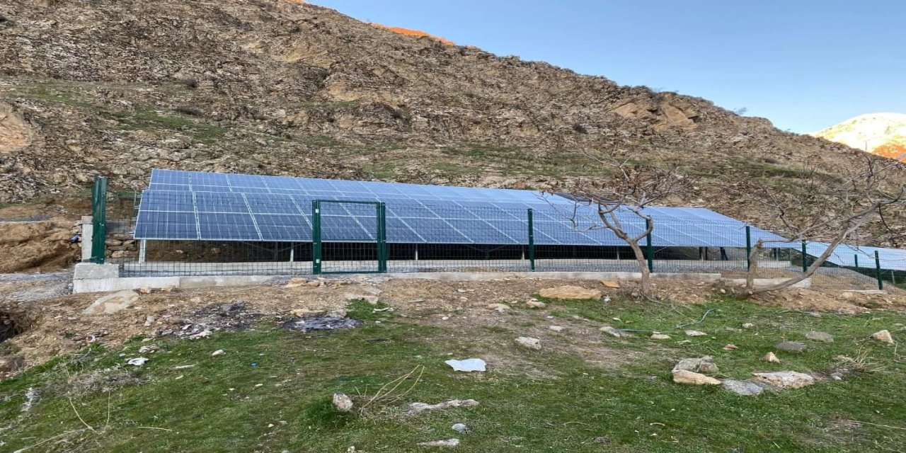 Andaç Köyü’ne Güneş Enerjisiyle Yeni İçme Suyu Şebekesi