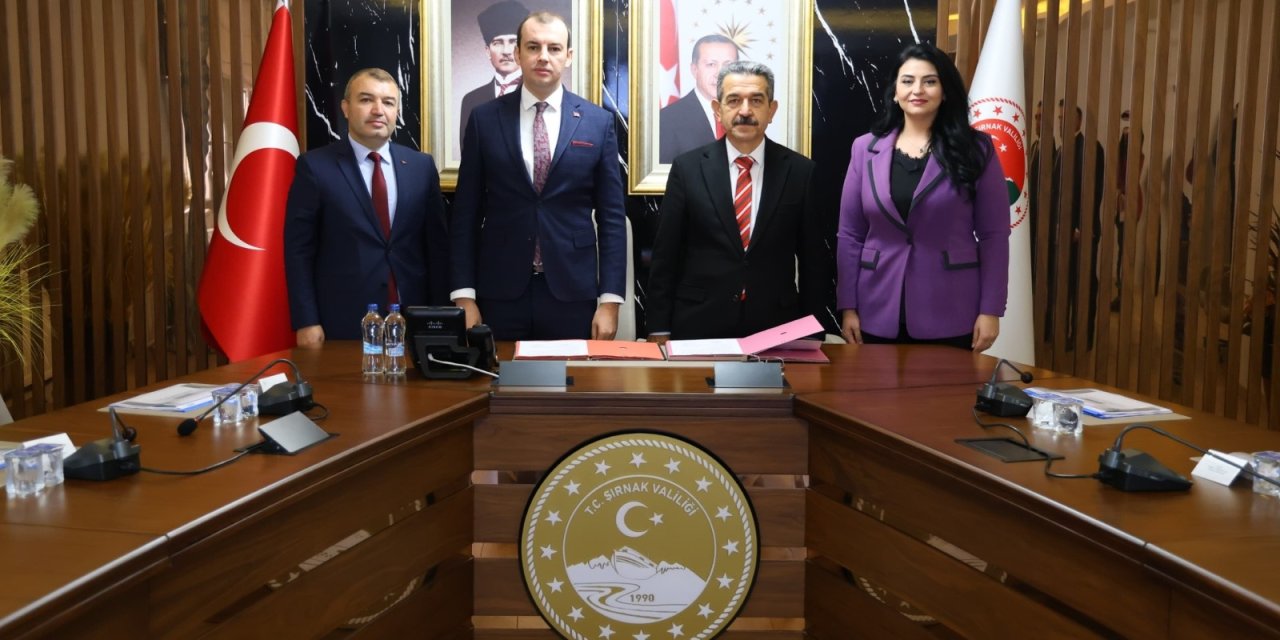 Şırnak Valiliği ile Cumhuriyet Başsavcılığı hükümlüler için protokol imzaladı