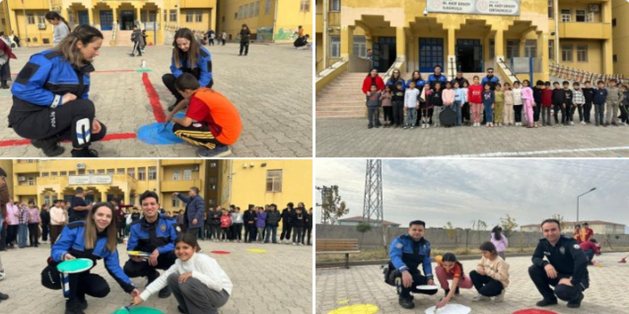 Cizre'de Öğrencilere Boyama Etkinliği