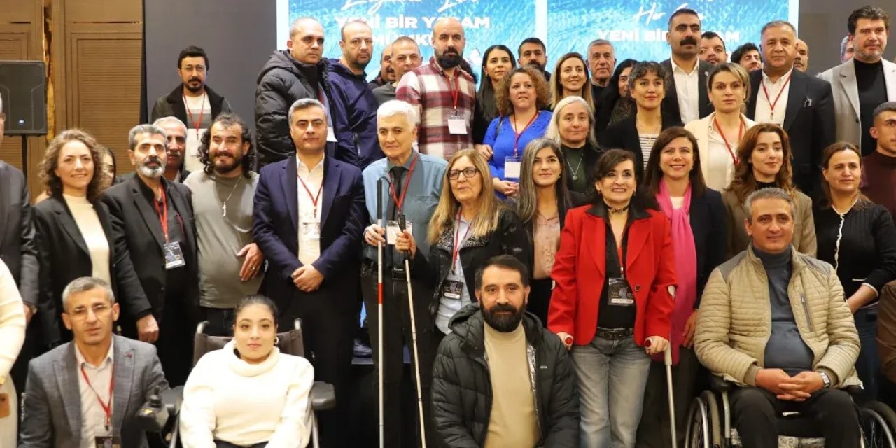 Cizre Engelliler Derneği, Diyarbakır’da Engelli Hakları İçin Toplandı