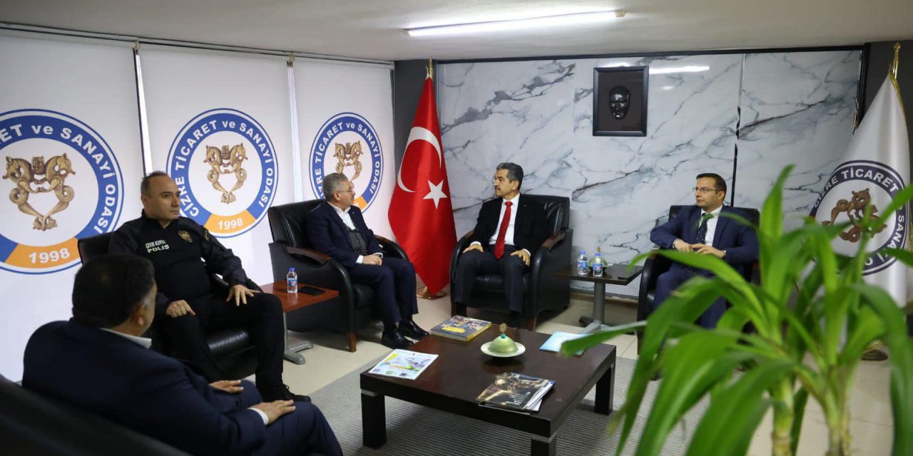 Şırnak Valisi Ekici, TSO Başkanı ile Cizre’nin sorunlarını görüştü
