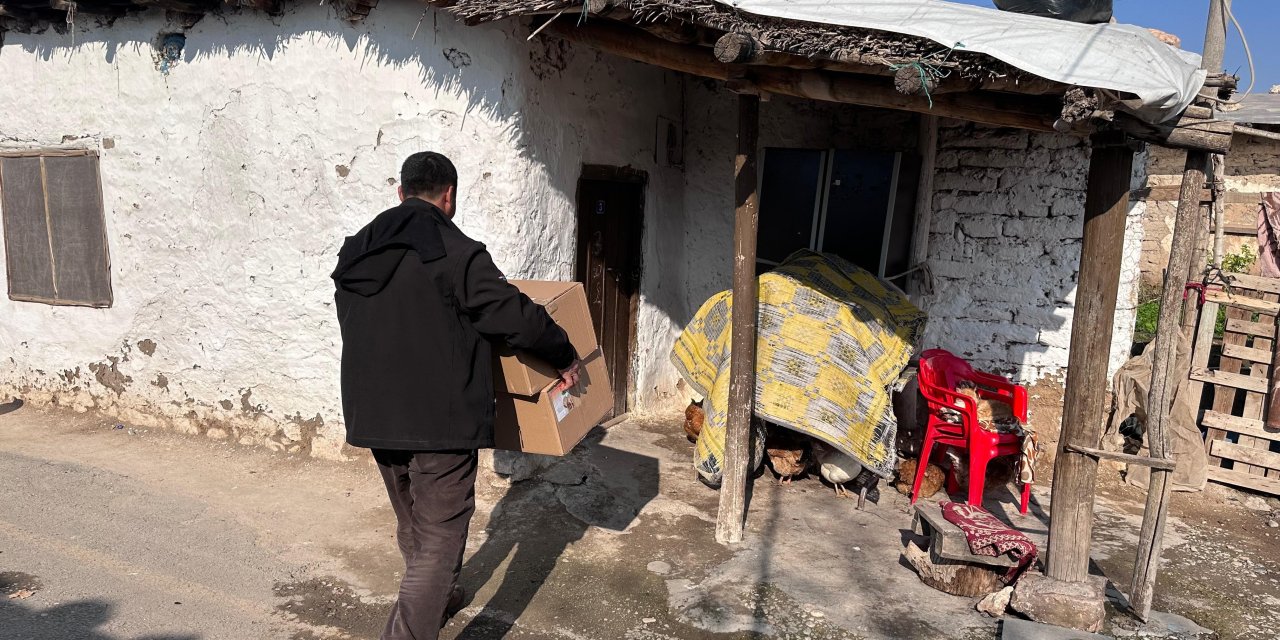 Ankara'dan Şırnak'a gönül sofrası: 100 aileye yardım ulaştırıldı