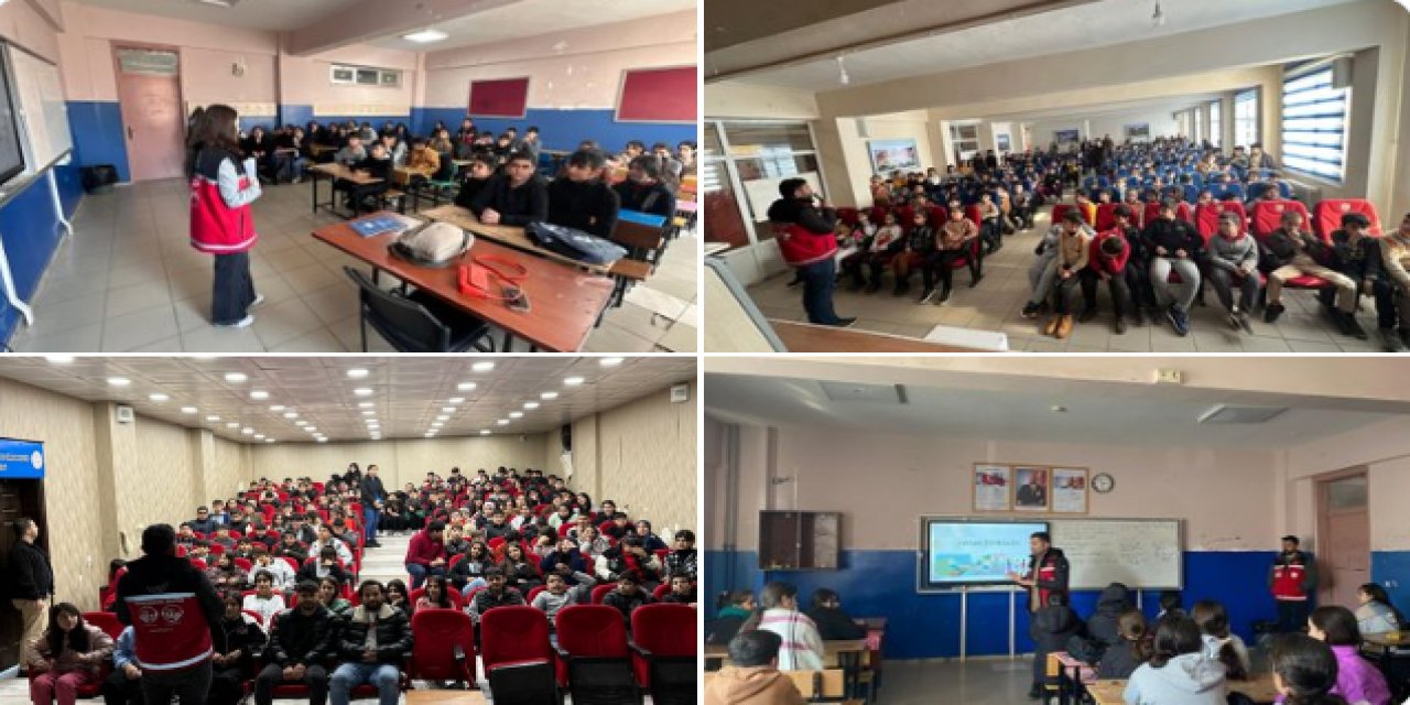 Cizre'de öğrencilere yönelik akran zorbalığı semineri düzenlendi