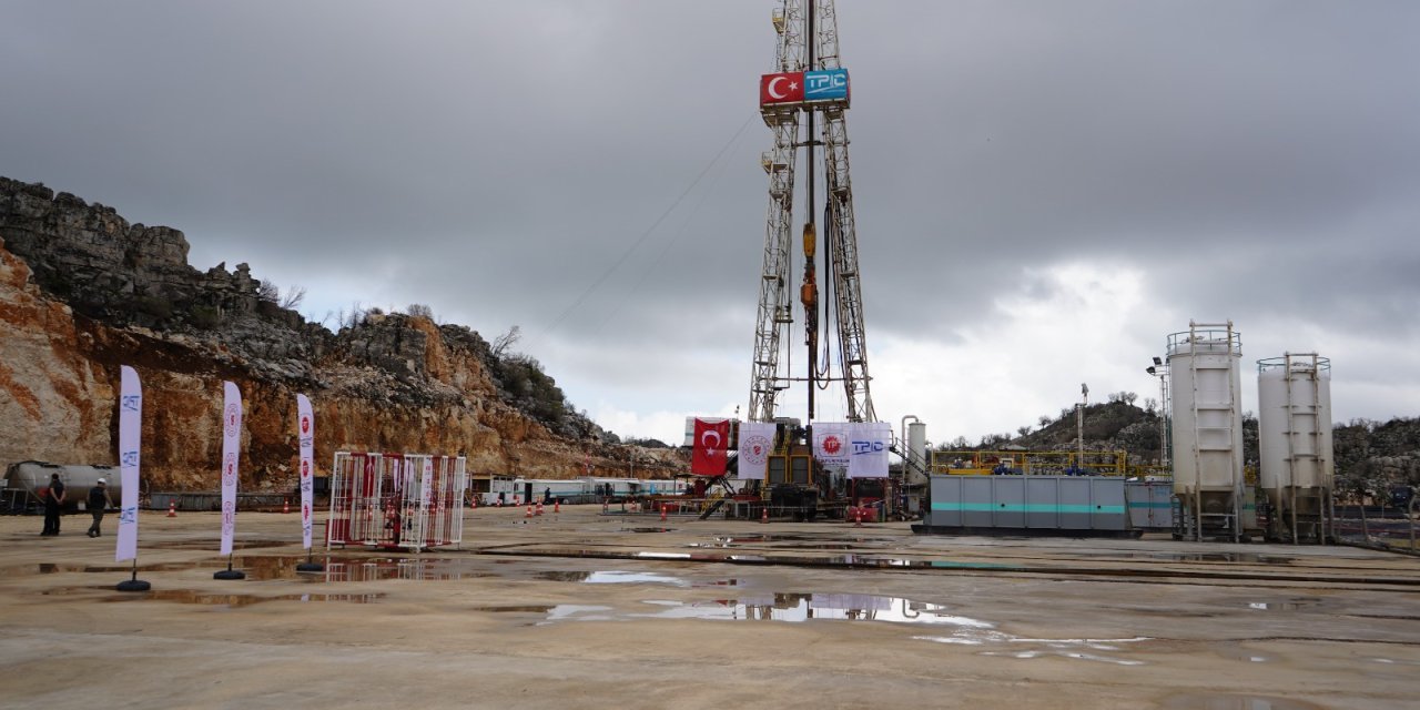 2025 yılının ilk petrol sondaj kuyusu Gabar Dağı'nda açıldı