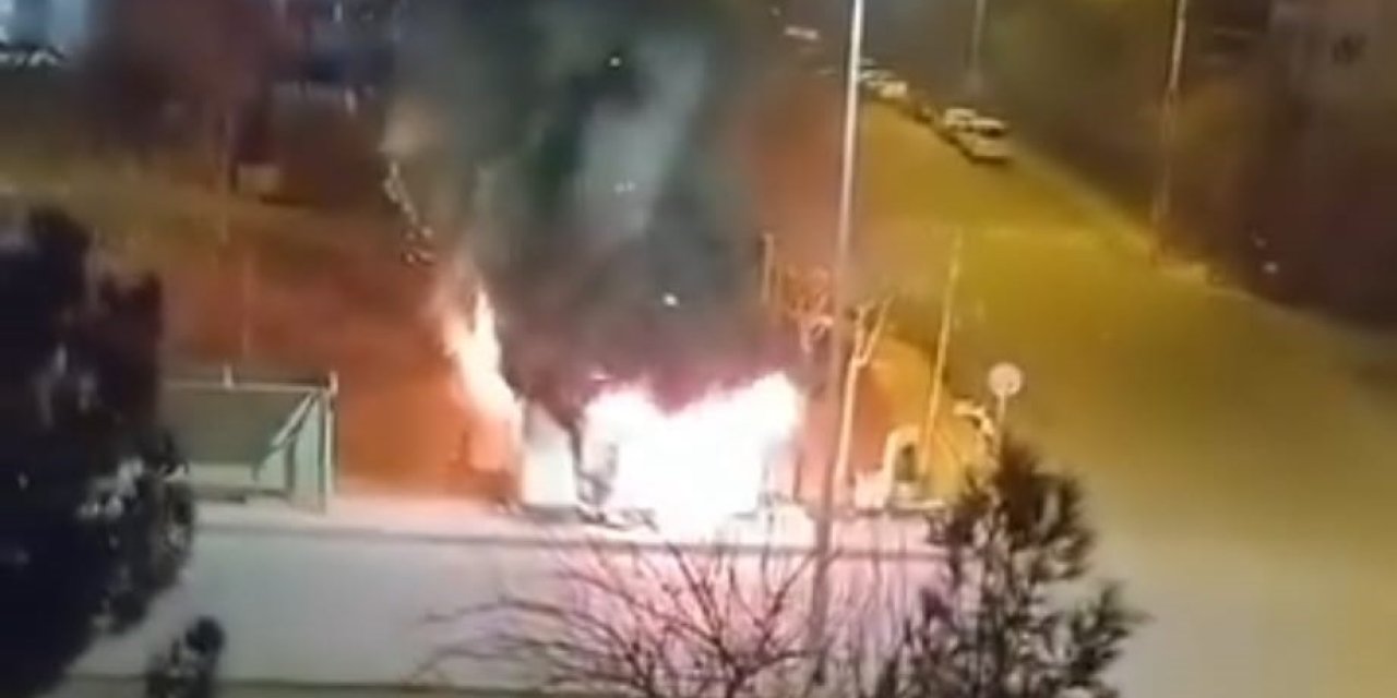 Batman'da şoförlerin kaldığı kulübe benzin dökülerek ateşe verildi