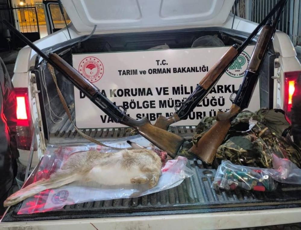 Van'da yasa dışı avlanan 6 şahsa 70 bin 590 lira caza uygulanacak