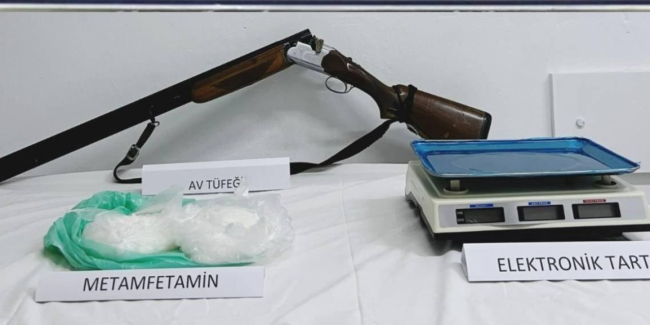 Şırnak'ta 10 kg metamfetamin ele geçirildi