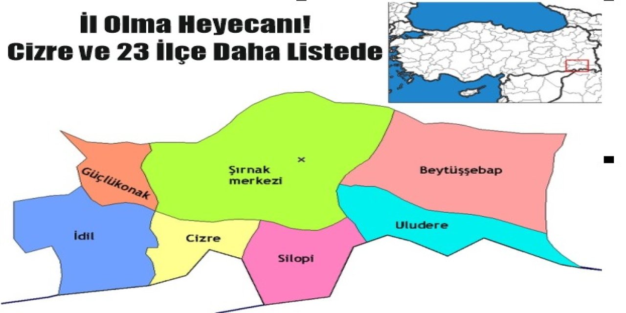 Cizre Halkı İl Statüsü İçin Geri Sayımda!