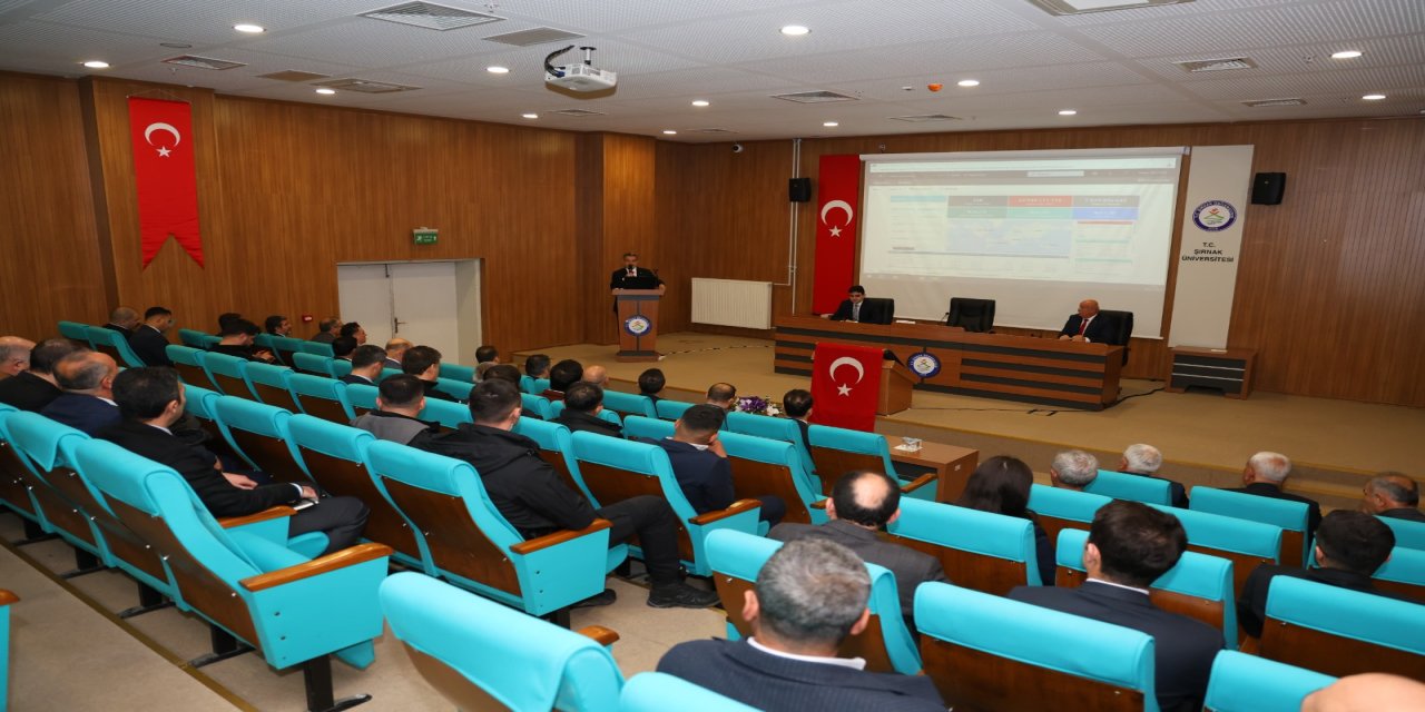 Şırnak’ta İl Koordinasyon Kurulu toplantısı yapıldı