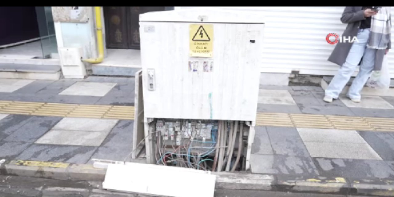 Dicle Elektrik'in kırık panoları tehlike saçıyor