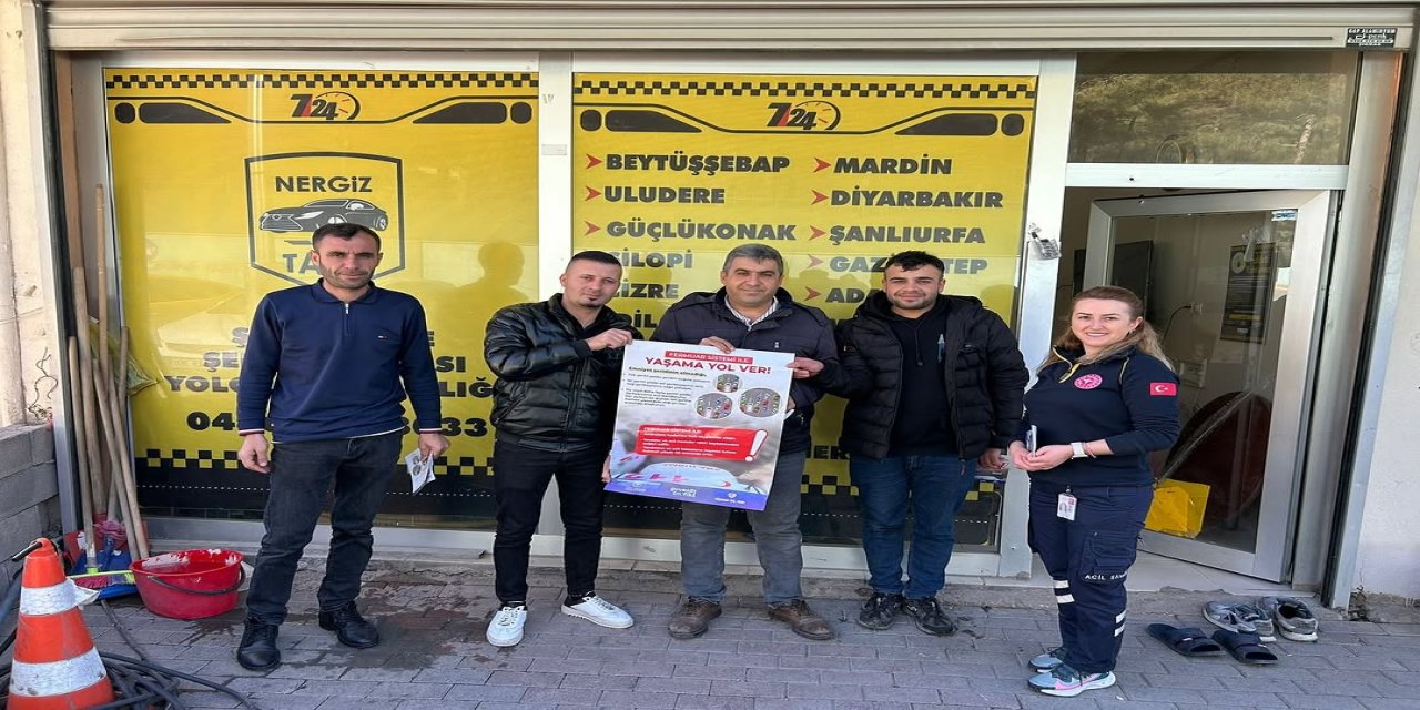 Şırnak'ta hayati önem taşıyan bilgilendirme