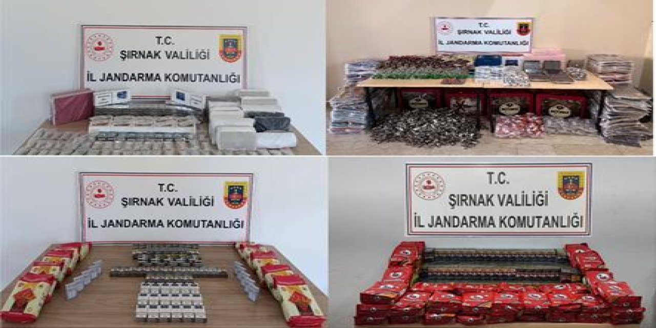 Şırnak’ta Jandarma ekiplerinden kaçakçılık operasyonu: 1 tutuklama