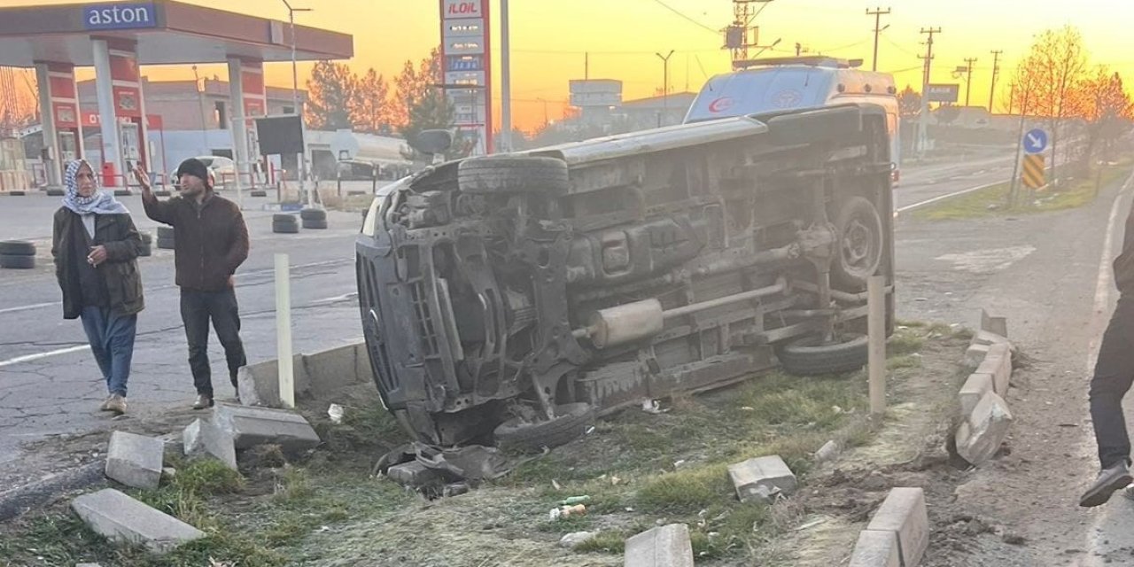 Diyarbakır’da zincirleme kaza: 4 yaralı