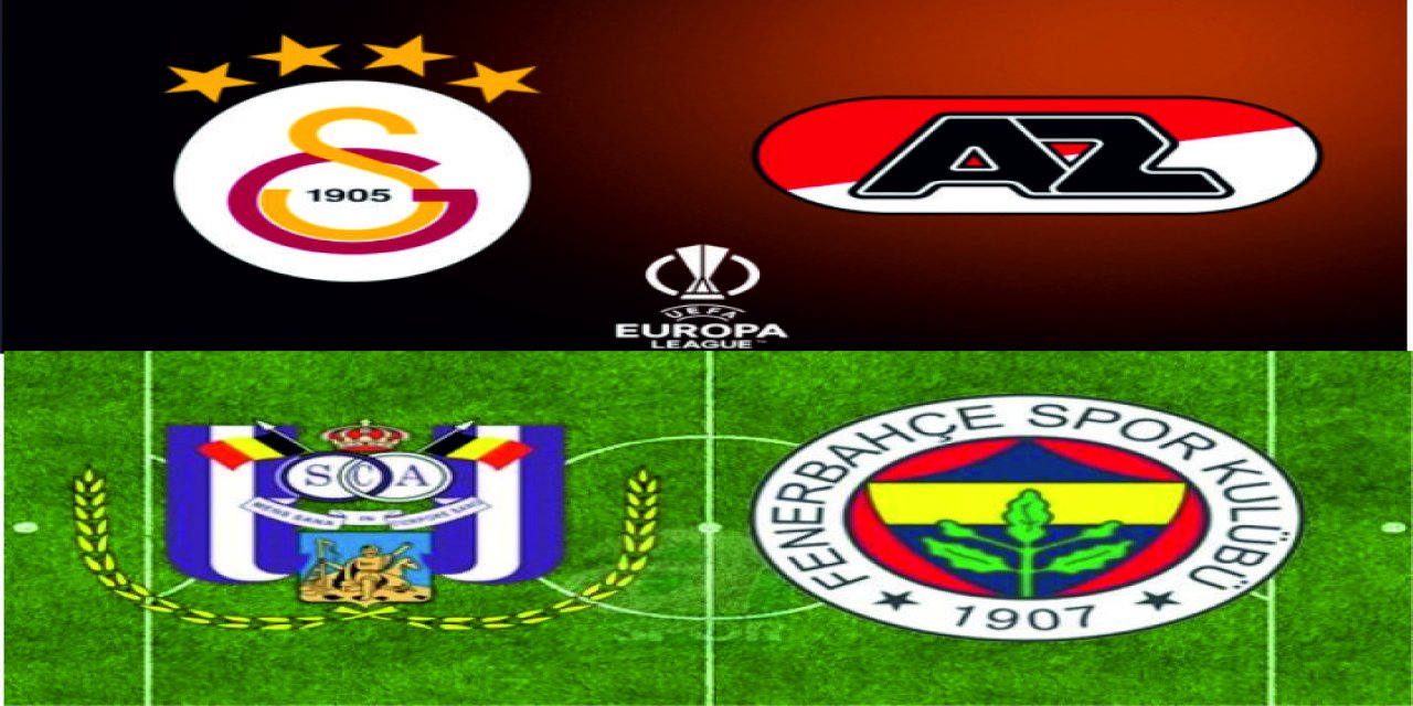 Galatasaray ve Fenerbahçe'nin rakipleri belli oldu