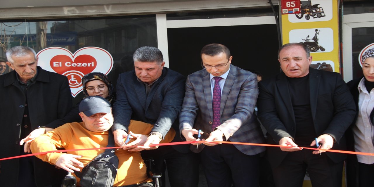 Cizre'de Engelli Araçlarının Bakımı İçin Tamirhane Açıldı