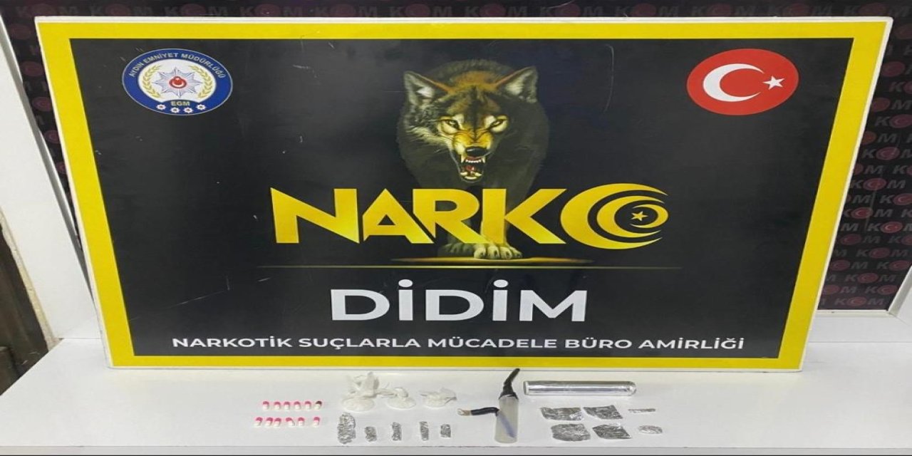 Aydın'da uyuşturucuya geçit yok: 3 tutuklama