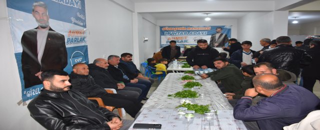 Siverek'te yerel seçimleri aratmayan muhtarlık seçim çalışmaları