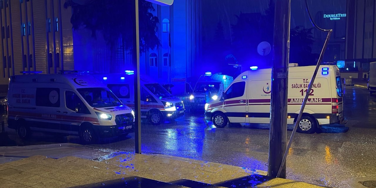 33 Kız Kuran Kursu öğrencisi zehirlenerek hastaneye kaldırıldı