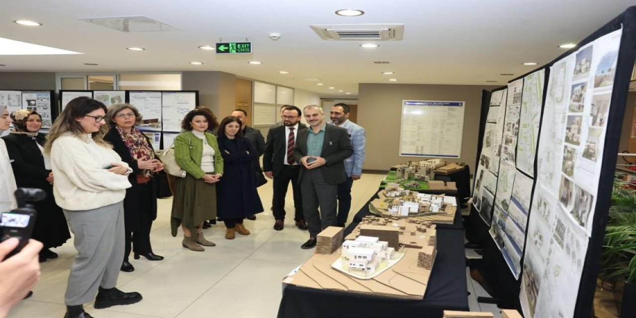 Geleceğin mimarlarının fikirleri sergileniyor