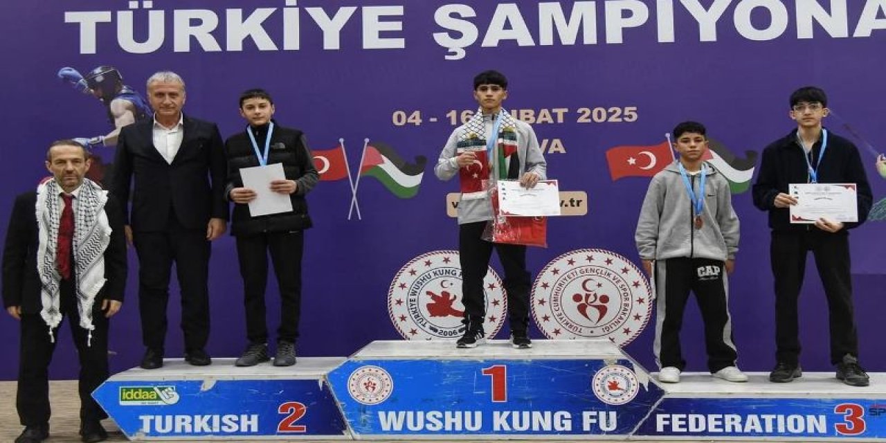 Wushu Kungfu Türkiye şampiyonu Şırnak'tan çıktı