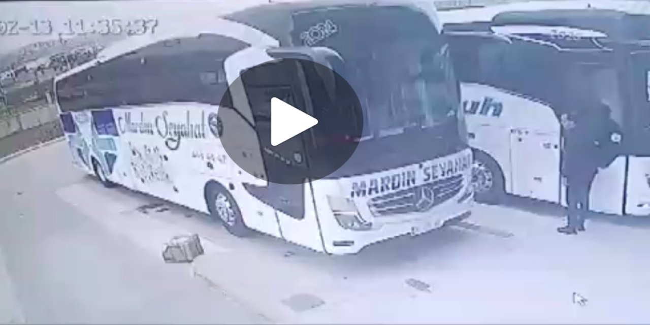 5 kişinin öldüğü kazadaki otobüsünün otogardan çıkış anları
