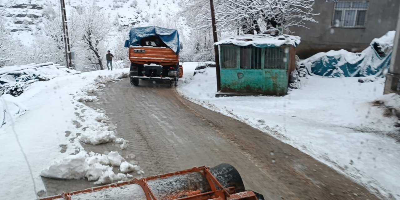 Şırnak'ta kapalı köy yollarında son durum