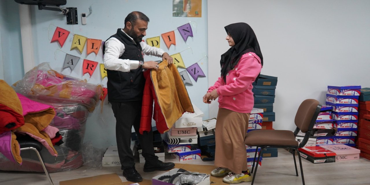 TÜGVA’dan Şırnaklı Çocuklara Kışlık Destek