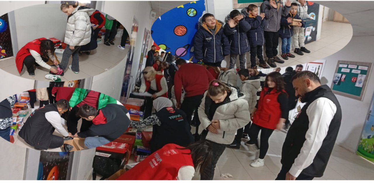 Şırnak’ta Engelli Çocukların Yüzü Güldü