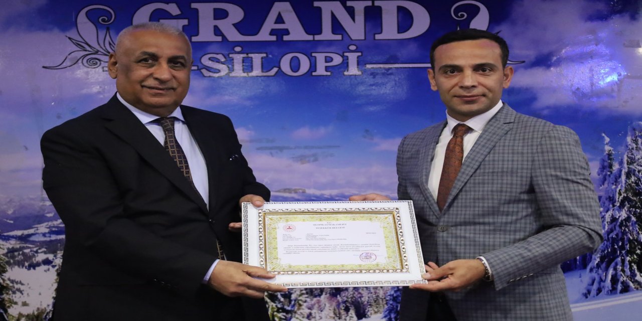 Silopi Kaymakamlığı’nda 45 yıllık hizmetin ardından emekli oldu