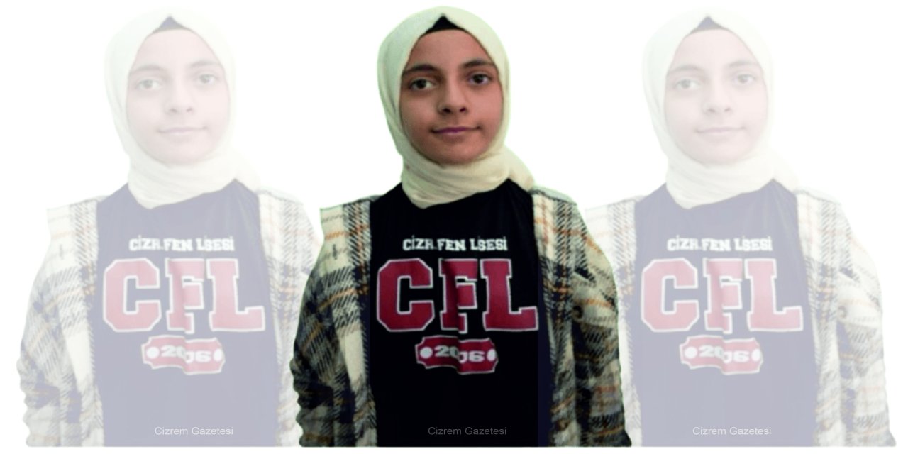 Cizre Fen Lisesi öğrencisi Türkiye 5’incisi