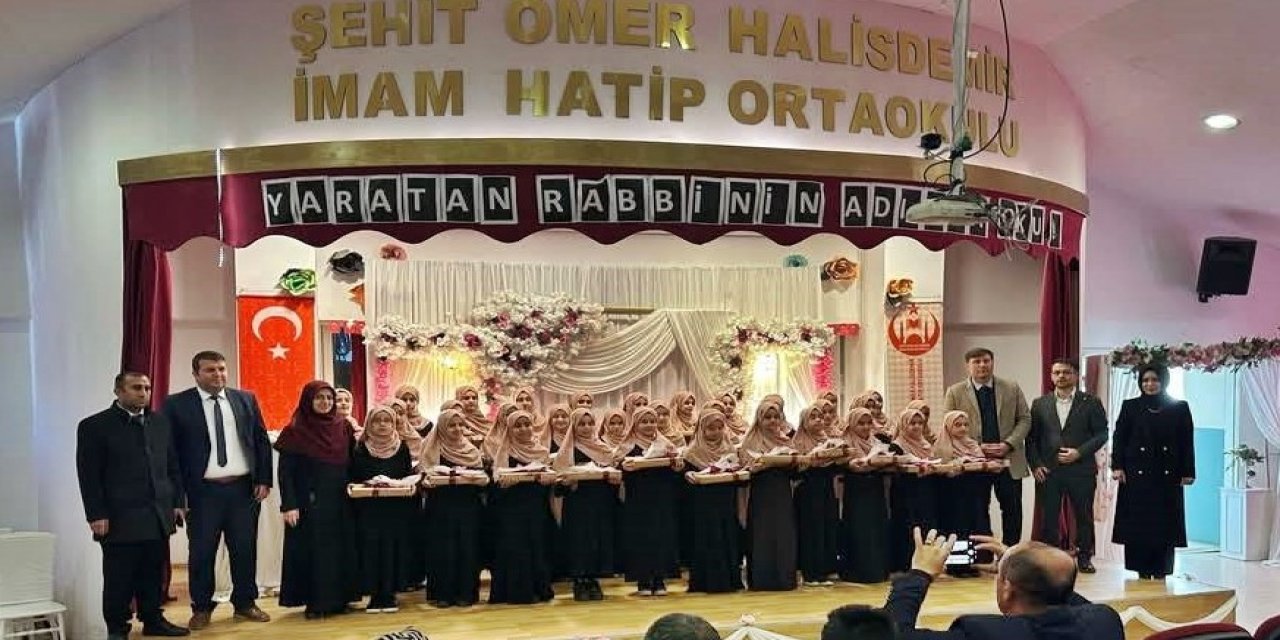 Cizre'de 34 öğrenci için Bedi Besmele programı düzenlendi