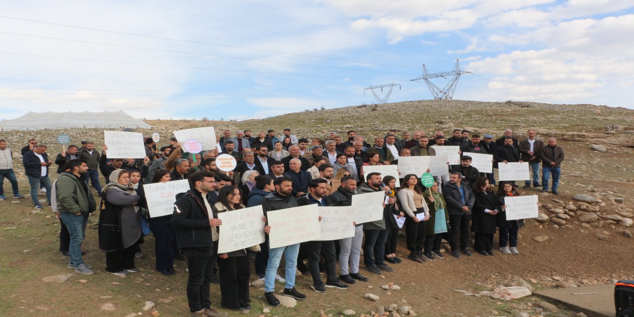 Şırnak’ta Baraj ve HES Projelerine tepki açıklaması