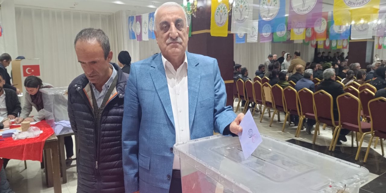 Şırnak’ta DEM Parti İl Başkanlığı’na Ramazan Uysal Seçildi